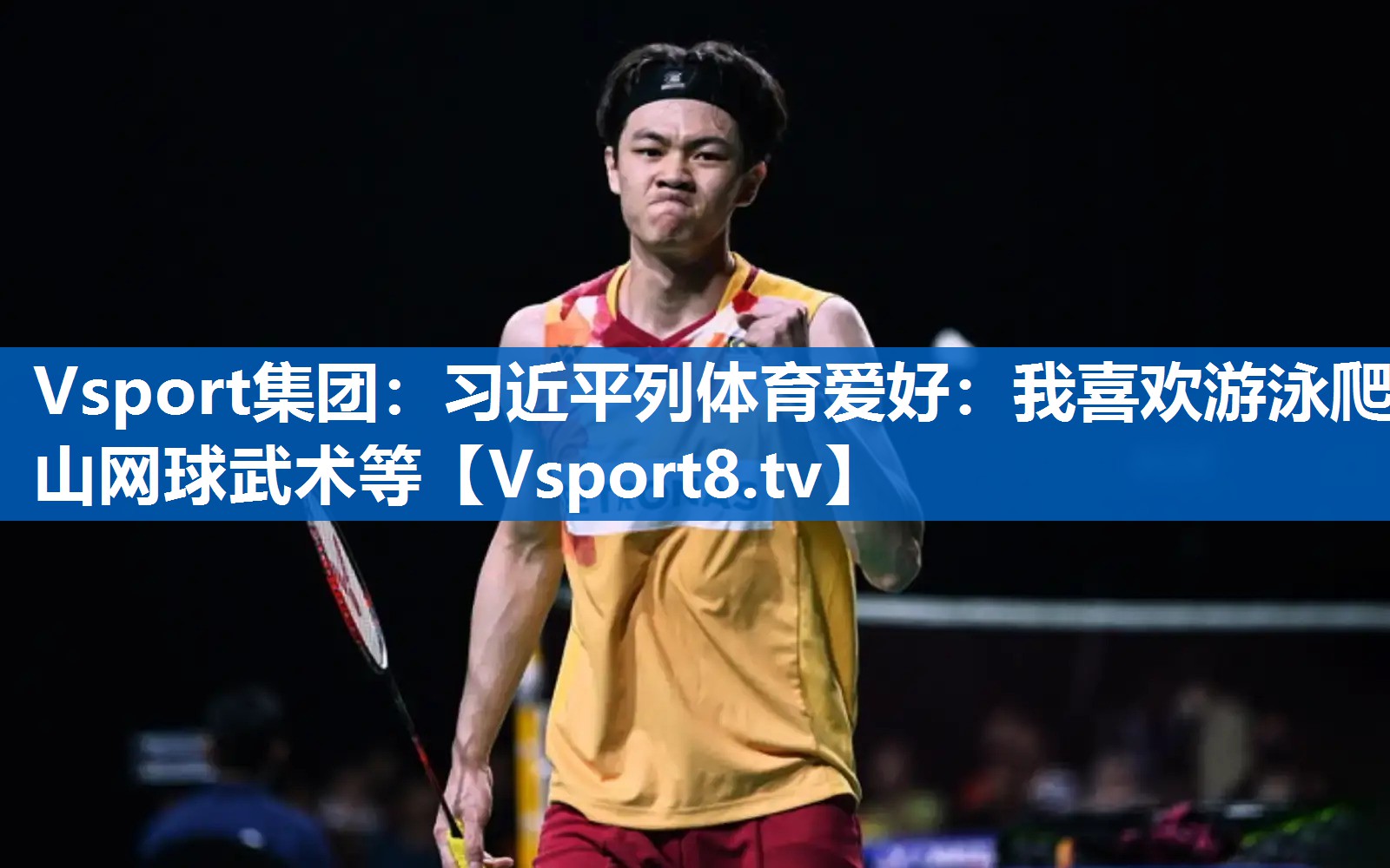 <strong>Vsport集团：习近平列体育爱好：我喜欢游泳爬山网球武术等</strong>